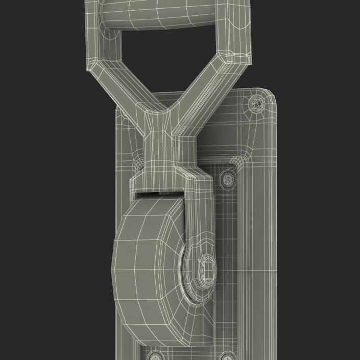 3D Industrial Power Switch model