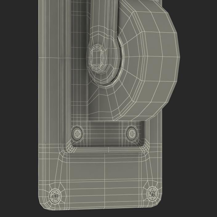 3D Industrial Power Switch model