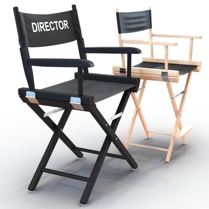 3D Director Chairs Collection