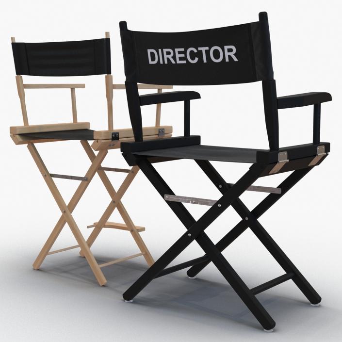 3D Director Chairs Collection