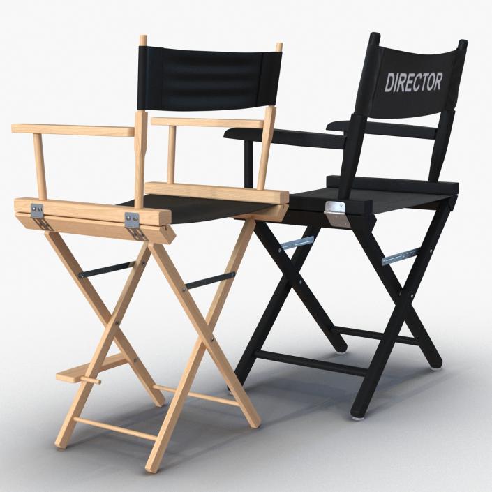 3D Director Chairs Collection