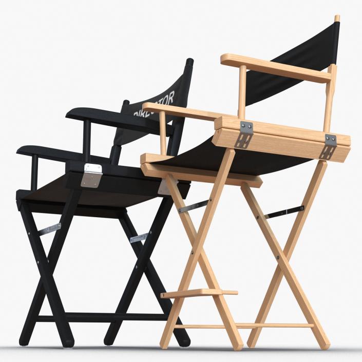 3D Director Chairs Collection