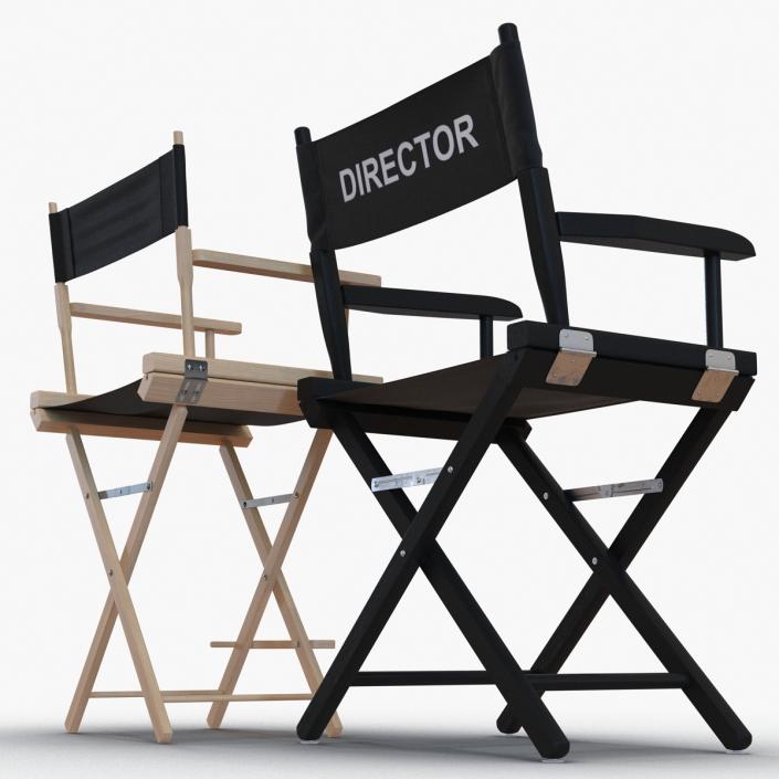 3D Director Chairs Collection