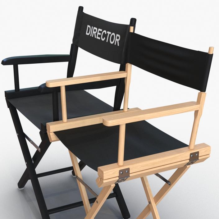 3D Director Chairs Collection