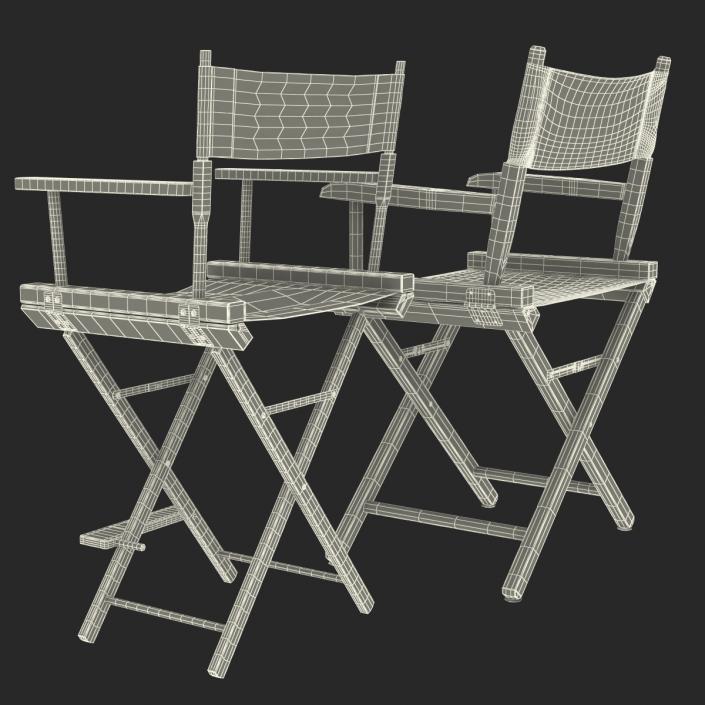 3D Director Chairs Collection