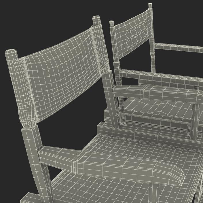 3D Director Chairs Collection