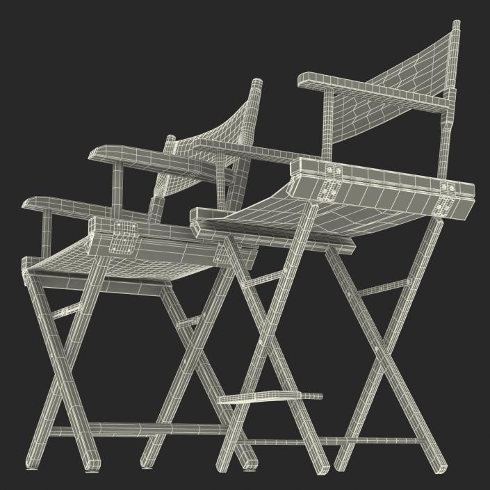 3D Director Chairs Collection