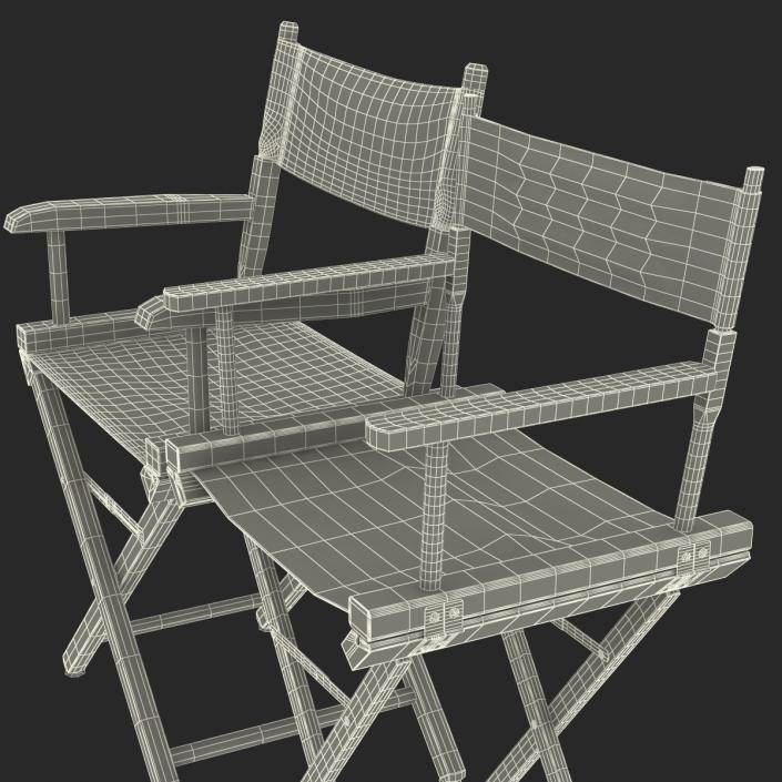 3D Director Chairs Collection