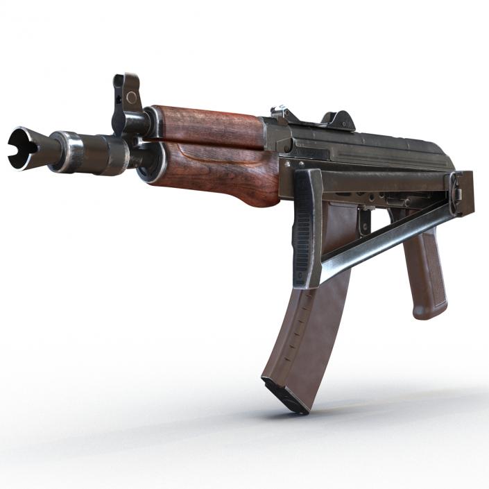 3D Assault Rifle AKS 74U