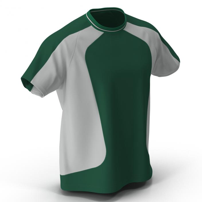 Soccer Uniform Green 2 3D