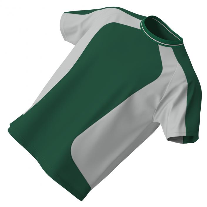 Soccer Uniform Green 2 3D