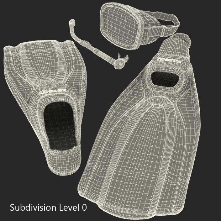 3D Scuba Collection 2 model