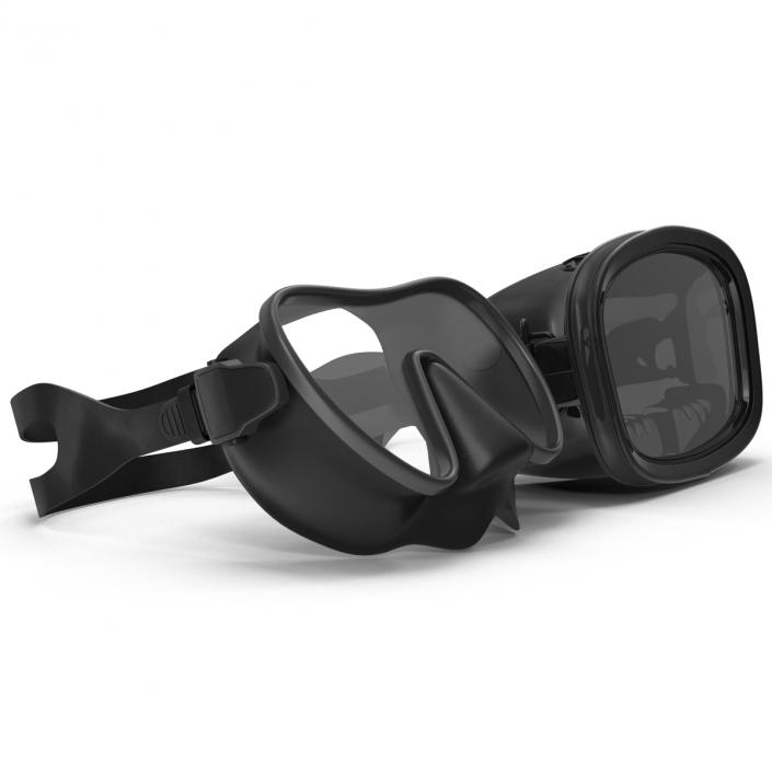 Scuba Masks Collection 3D