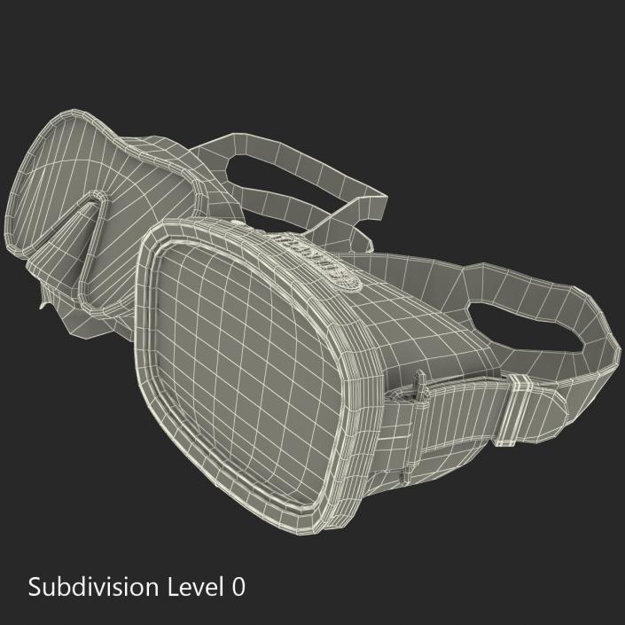 Scuba Masks Collection 3D