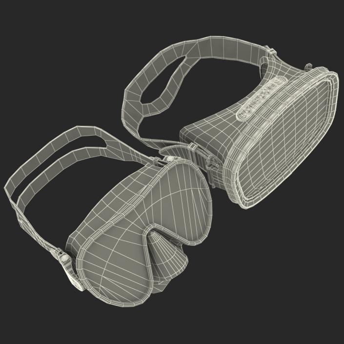 Scuba Masks Collection 3D