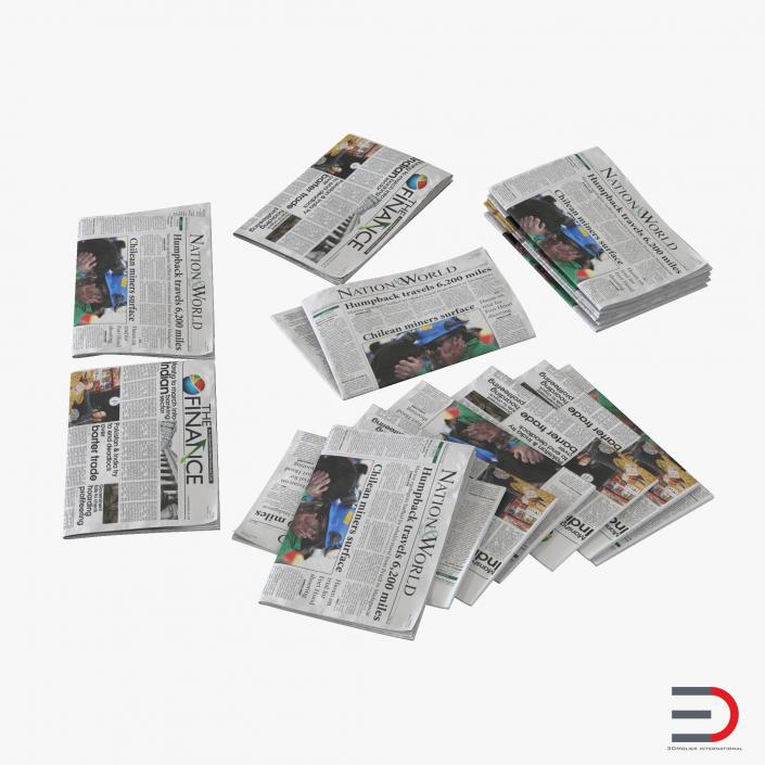 3D Newspapers Collection