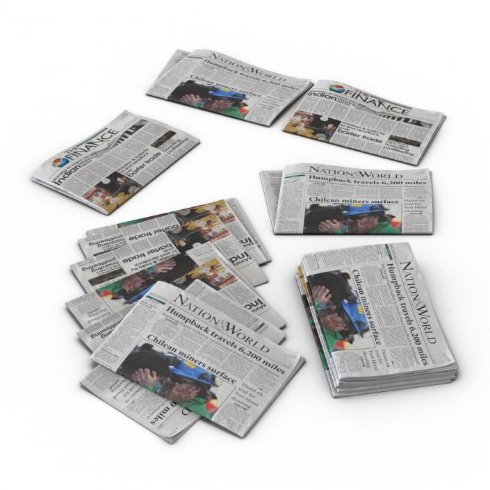 3D Newspapers Collection