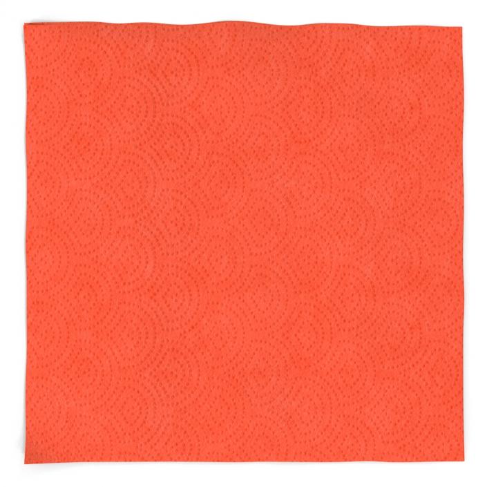 3D Paper Napkin Red