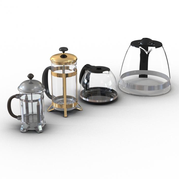 Coffee Pots Collection 3D