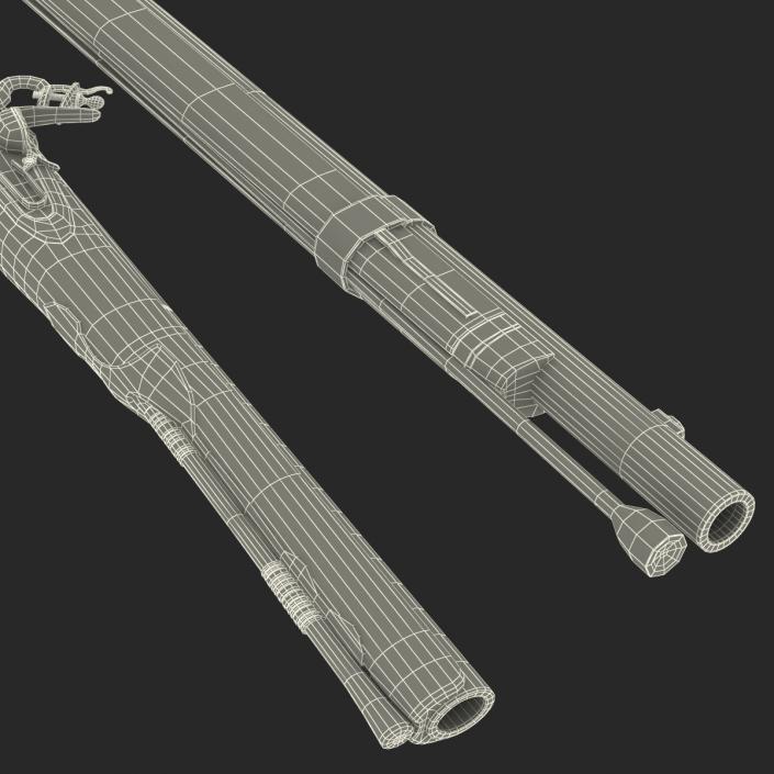 3D Muskets Collection model