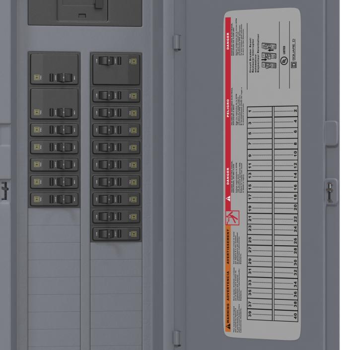 3D model Fuse Box