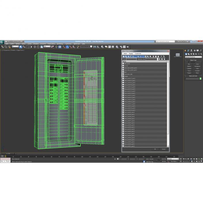 3D model Fuse Box