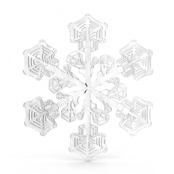 3D Snowflake 2