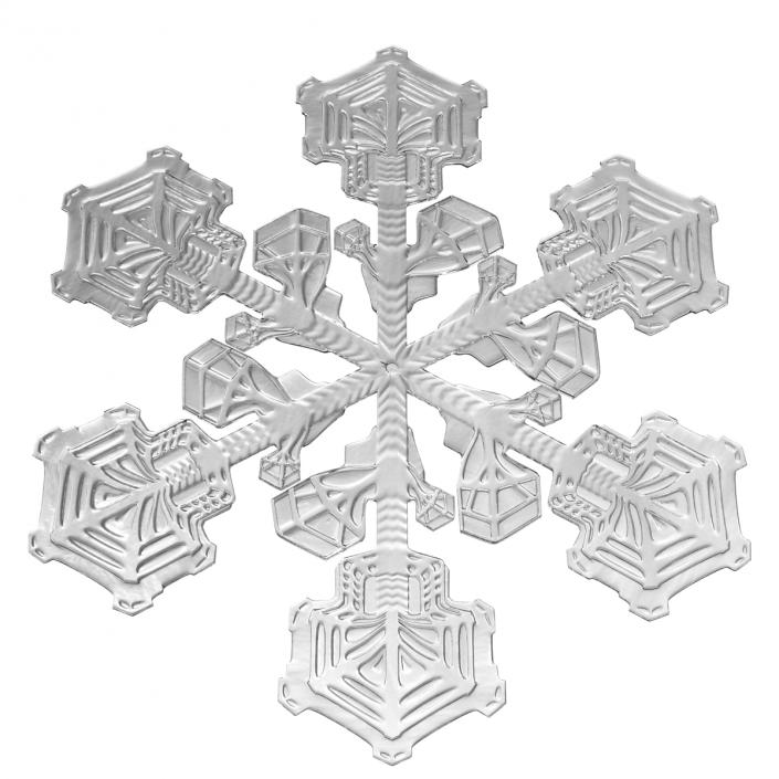 3D Snowflake 2