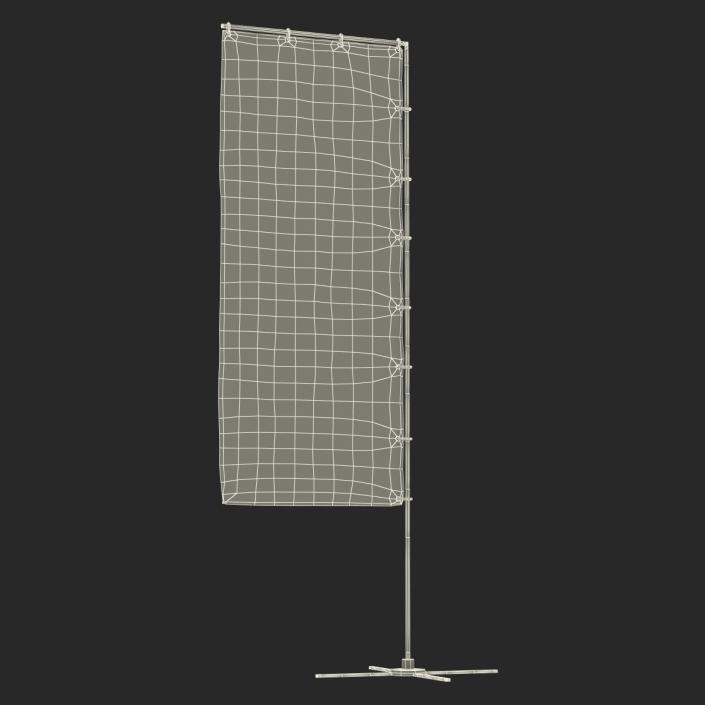 Banner Stand 5 Generic 3D