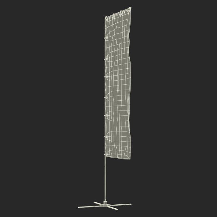 Banner Stand 5 Generic 3D