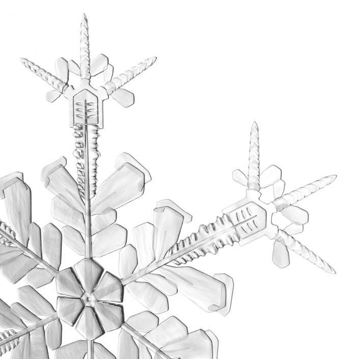 3D Snowflake 4