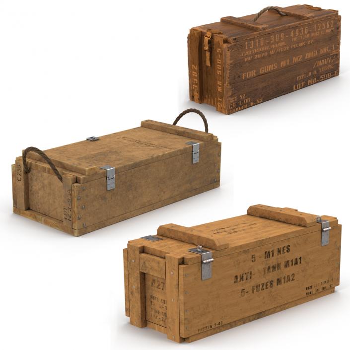 Ammo Crates Collection 3D