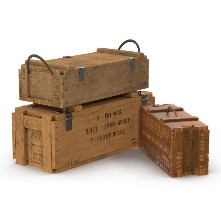 Ammo Crates Collection 3D