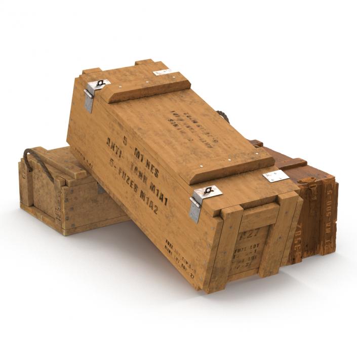 Ammo Crates Collection 3D