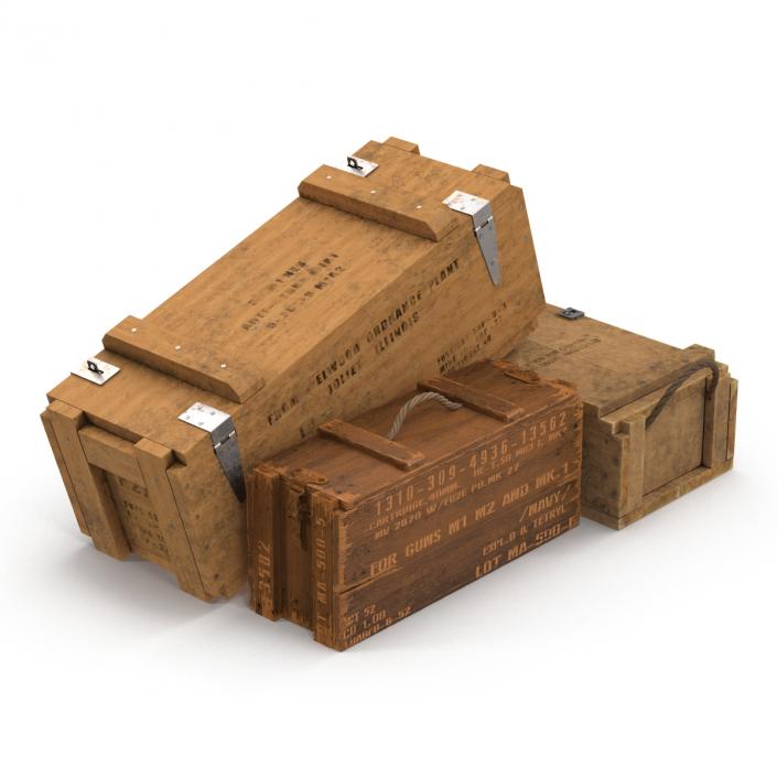 Ammo Crates Collection 3D