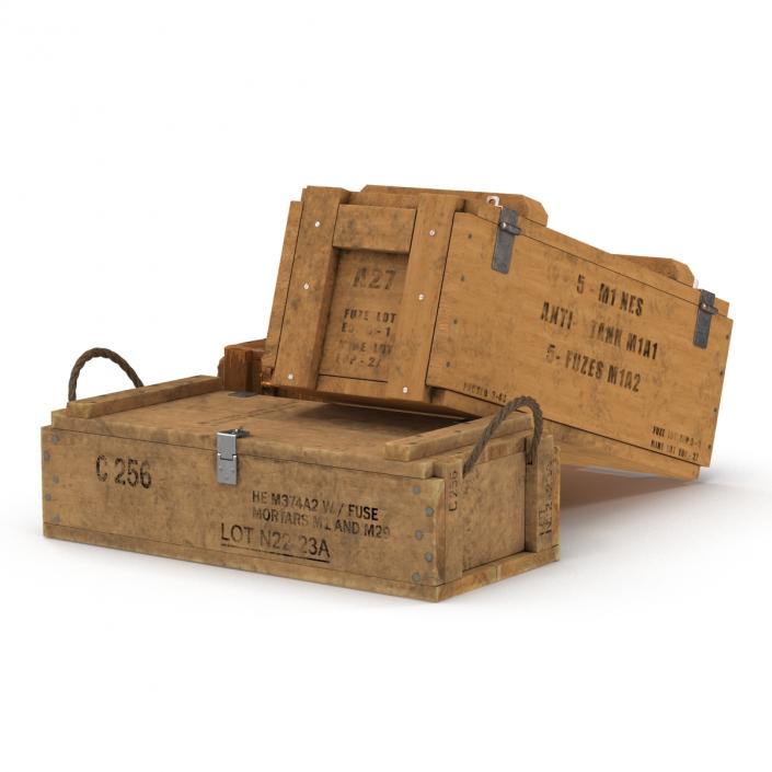 Ammo Crates Collection 3D