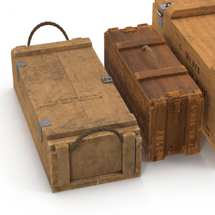 Ammo Crates Collection 3D