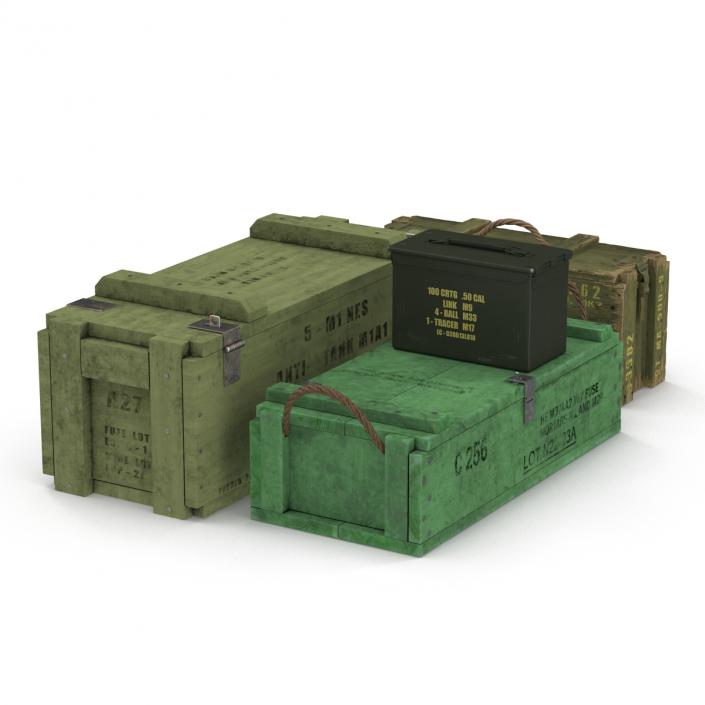 Ammo Crates Collection 2 3D model