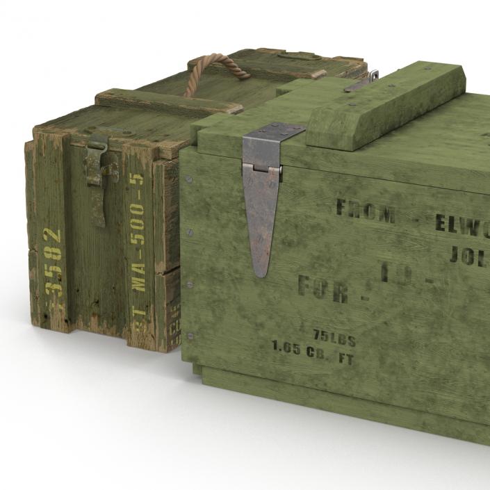 Ammo Crates Collection 2 3D model