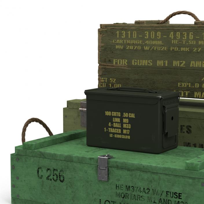 Ammo Crates Collection 2 3D model