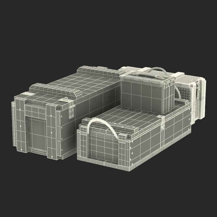 Ammo Crates Collection 2 3D model