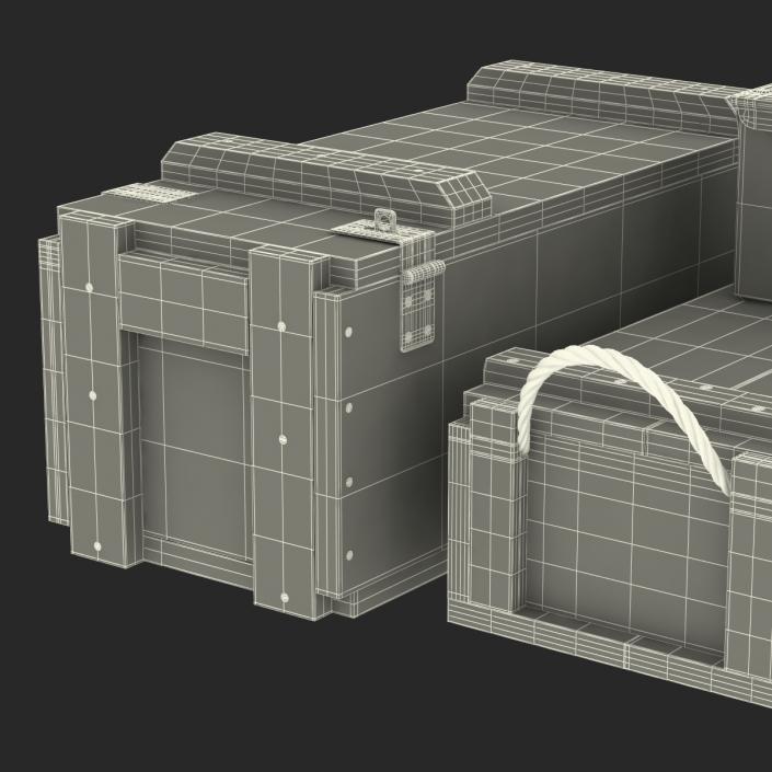 Ammo Crates Collection 2 3D model