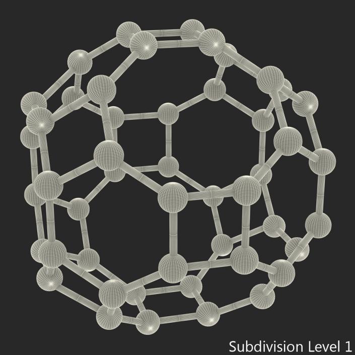 Buckyball 3D model