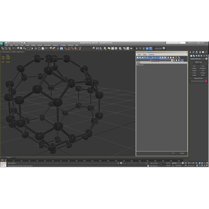 Buckyball 3D model