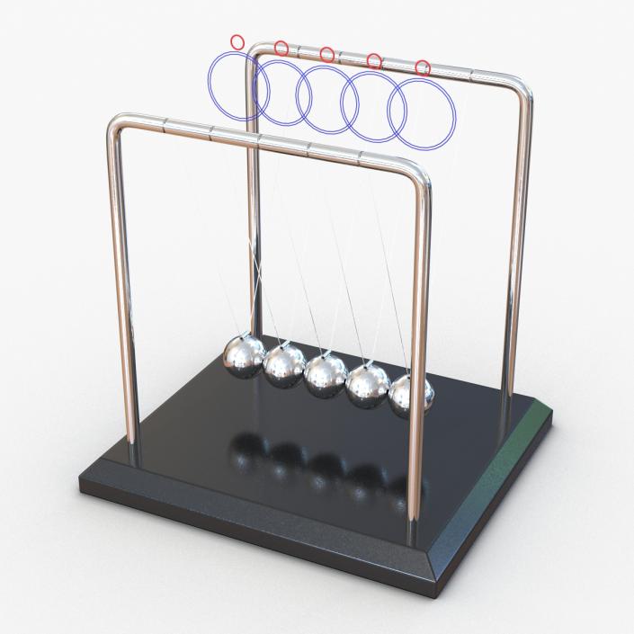 3D Perpetual Motion Machine 2 Rigged model