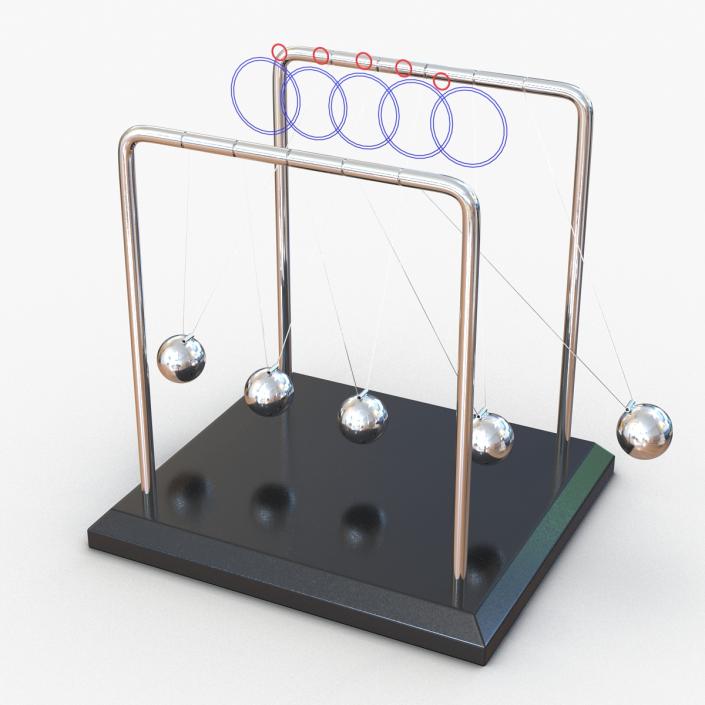 3D Perpetual Motion Machine 2 Rigged model