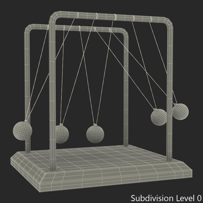 3D Perpetual Motion Machine 2 Rigged model