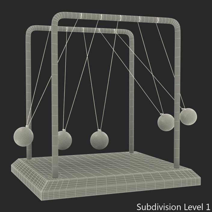 3D Perpetual Motion Machine 2 Rigged model