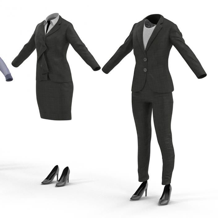 Women Suits 3D Models Collection 2 3D model