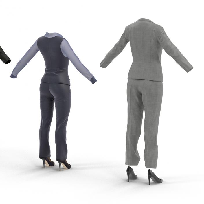 Women Suits 3D Models Collection 2 3D model